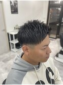 ツーブロック、フェード