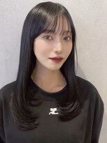 ノイ(noi) 顔周りレイヤーカットくびれヘアミルクティーベージュカラー