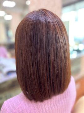 アークスヘアー 艶感♪髪質改善カラー大人可愛いショコラベージュ20代30代40代