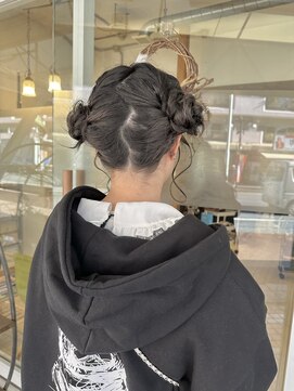 リリー 勝田台店(Lilly) ボブでもできる！ツインお団子