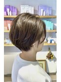 大人ショートボブ○
