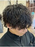 強波巻きスパイラルパーマ[西千葉駅/Men's/メンズカット/パーマ]