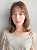 イメチェンレイヤーカット似合わせカットオリーブベージュ☆