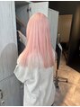 プネル 渋谷(PUNEL) White pink