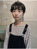 くせ毛にフィットする、マッシュショートとパーマ