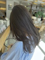 ビーチ(BEACH)&nbsp;ミントベージュオリーブベージュ透け感カラーブリーチなしカラー