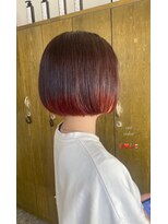 ビーグレイス シモエド店&nbsp;艶髪ボブ × 20代透明感カール