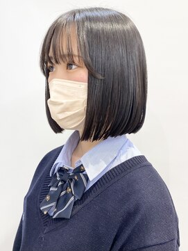 モリオフロムロンドン 松戸店(Morio from London) 【松戸　石山】黒髪ナチュラルボブストレートボブミニボブ