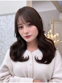 レイヤーカット/前髪カット/くびれヘア/ウエットヘア/髪質改善