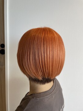 ヘアーサロン フーガ せんげん台店(HAIR SALON fuuga) アンブレラカラー/オレンジ