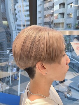 オーシャントーキョー(OCEAN TOKYO) 刈り上げセンターパート