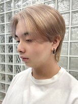 ガイルヘアメンズアッシュグレージュカラーシルバーカラーダブル