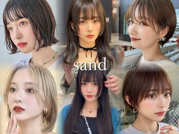 sand 池袋 2nd 髪質改善/ショートボブ/韓国レイヤーカット【サンド】
