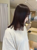 イーズ(ease.)&nbsp;ピンクブラウン/切りっぱなし