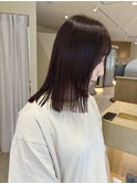 ピンクブラウン/切りっぱなし