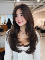 ラ ブーケ 中川中島店(La Bouquet)&nbsp;暗めカラー/デザインカラー/フェイスフレーミング[中川中島]