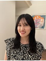 サラ 天神大名店(SARA) 【RINA】大人ミディアムヘアー