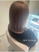 ゴットフロー(GOTTO FLOW) ミルクティーベージュ/切りっぱなし/ベージュ