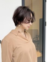 セラ(cella)&nbsp;大人美人ショート/ブラウンベージュ/ツヤ髪【岡村大介】