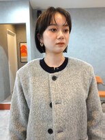 ジュール(JOULE'S)&nbsp;ボブ/パツッっとボブ/ストレート/オリーブグレー