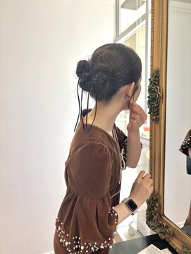 コワファースト  させぼ五番街店(COIFF1RST) タイトおだんごhair