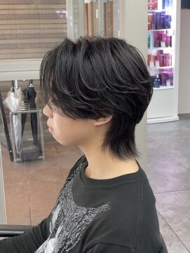 ティアム 渋谷店(Tiam shibuya) ハイライト/マッシュパーマ/ウルフ/アッシュブラック/渋谷駅