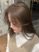 ウェウェ(wewe) ブリーチなしダブルカラー透明感ベージュ