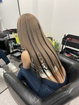 バズ サッポロ バイ フィーネ(BuzZ sapporo by Fi-Ne)&nbsp;【BUZZ札幌】エクステでローライトでイメチェンベージュ