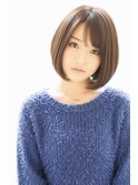 大人可愛いボブスタイル　ワンカール
