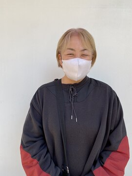 白髪ぼかしハイトーン