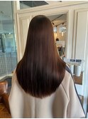 後ろ姿まで綺麗に。オーダーメイド縮毛矯正