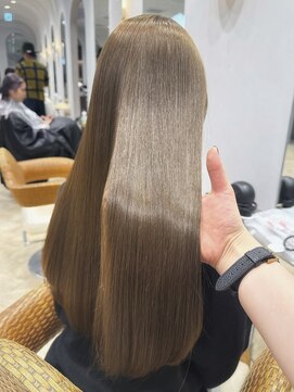 【関日葉里】ヘーゼルベージュ