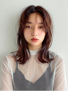 アンドレイ 表参道(andrey) 着物ヘア/大人ガーリー/ダークアッシュ/似合わせカット/表参道