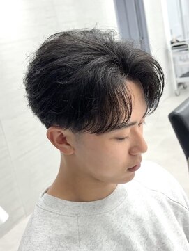 ゴート(GOATO) フェザーショート 毛流れ 鹿児島メンズ