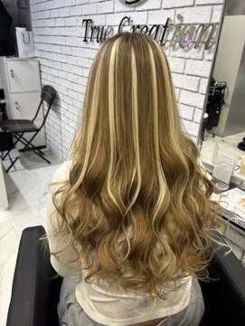 トゥルークリエイション 新越谷(True Creation) 似合わせカット/ダークアッシュ/ミディアムレイヤーカット新越谷