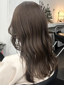 シベルバレー 横浜(sibell) セミロングレイヤーカット顔周りレイヤーウルフハッシュカット