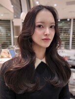 ライズ ネックス ザ サロン 渋谷(LIZE nex the salon)&nbsp;【MOE】ワンホン風レイヤーカット×深みブラウン