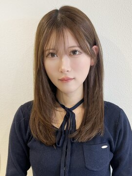ラミエバイメルト 下北沢(lamie by melt) レイヤーカット 縮毛矯正 前髪ストレート髪質改善トリートメント