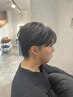 メンズカット+曲がる縮毛矯正