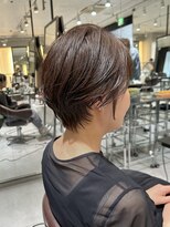 ラボー ノースプラザ店(LA'BO)&nbsp;【LA'BO三浦】くびれショート/大人ショート/白髪ぼかし