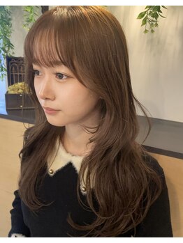 ココロヘアー 住吉店(Cocolo hair)の写真/【美人度UP♪デザインカット】顔周りのカットで変わる抜け感。似合わせスタイルで素敵な大人女性に＊