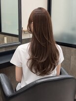 カイノ イオンモール大和郡山店(KAINO)&nbsp;ショコラブラウン/レイヤーカット/髪質改善
