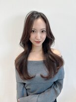 アフロート ルヴア(AFLOAT RUVUA) あむstyle 2way前髪大人くびれレイヤー♪20代30代小顔面長丸顔