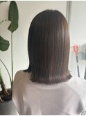 透明感グレージュ