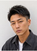大人人気ビジネスジェントルショートツーブロック刈り上げ短髪