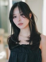 オモチャ 銀座(OMOCHA)&nbsp;暗髪ロング/顔まわりレイヤーカット