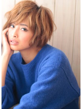 エイミーバイアフロート(amie by afloat) 大人カジュアルな愛されラフかわ束感マッシュショート◎