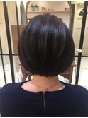 ツヤ色ブルーアッシュ☆透明感カラー　担当　柴田