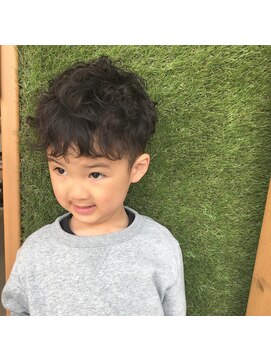 マーブル ヘアー(marble hair) 可愛いキッズパーマ