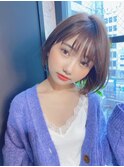 【Lond佐野】小顔モテシースルーバング ショートボブ